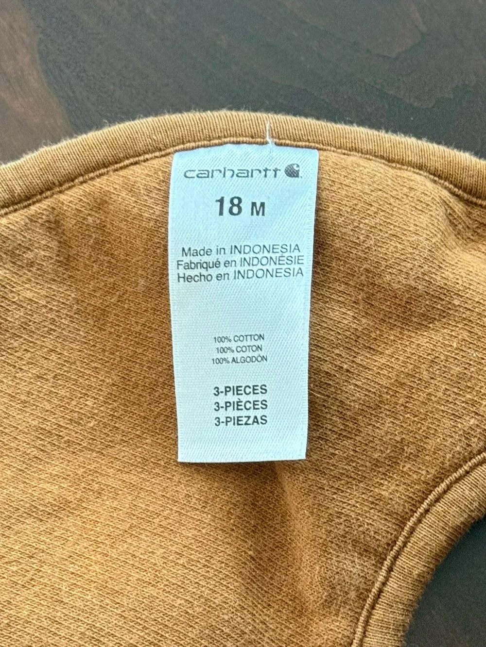Carhartt Baby Bib 18 months